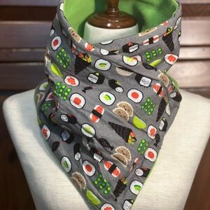 Sushi Print Scarf
